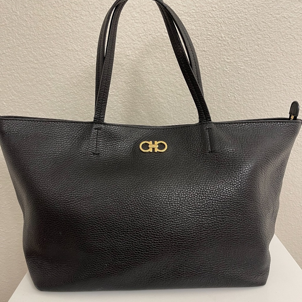 Salvatore Ferragamo Black Handbag